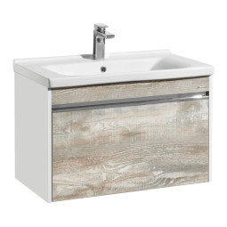 Тумба с раковиной Акватон Капри 80 1A2302K1KPDA0 бетон пайн