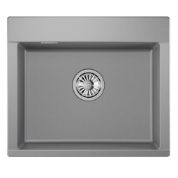 Кухонная мойка Granula Estetica 58х50 ES-5804 алюминиум