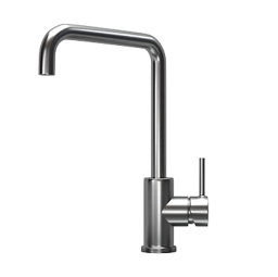 Смеситель для кухни Granula Kitchen space KS-7110 сталь сатин