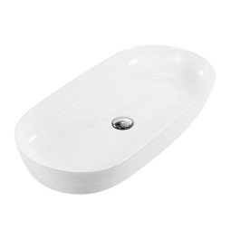 Раковина BelBagno 82х41 BB1349 белый глянцевый