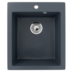 Кухонная мойка Ulgran Classic U-404-343 антрацит