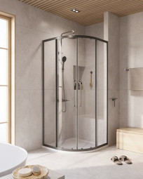 Душевой уголок Cezares 90х90 RELAX-304-R-2-90-C-GM