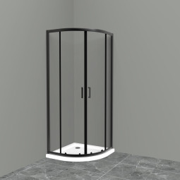 Душевой уголок BelBagno 100х100 UNO-195-R-2-100-C-NERO