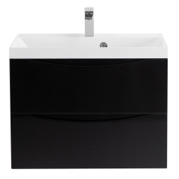 Тумба под раковину BelBagno Marino 700-2C-SO-NL-P Nero Lucido