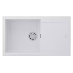 Кухонная мойка Paulmark Extensio 86х50 PM988650-WH