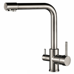 Смеситель для кухни Cerutti Laura BN CT12126 никель матовый