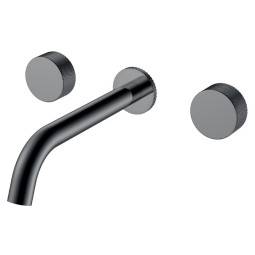 Смеситель для раковины Boheme Stick 152-2-SGM.2 с ручкой Touch