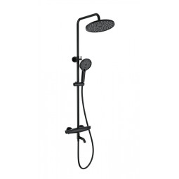 Душевая стойка Wonzon & Woghand WW-B3031-A2-MB черный матовый