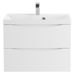 Тумба под раковину BelBagno Marino 600-2C-SO-BO-P Bianco Opaco