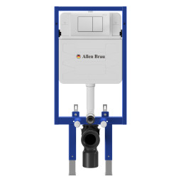 Инсталляция для унитаза Allen Brau Pneumatic Pro 9.11103.20 с кнопкой 9.20002.20