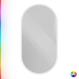 Зеркало для ванной Cezares Ellisse CZR-SPC-ELS-550-1050-RGB-TCH