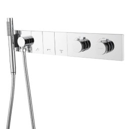 Смеситель для ванны Boheme Zodiac Termo 133-SYS-CR