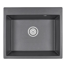 Кухонная мойка Granula GR-6001 60х52 графит