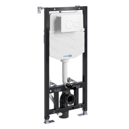Инсталляция для унитаза WasserKRAFT Aller 10TLT.010.ME.WM02 матовый белый