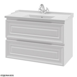 Тумба с раковиной Caprigo Ponza-A 90 13523-В231