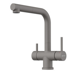 Смеситель для кухни Omoikiri Takamatsu-S GR 4994562 leningrad grey