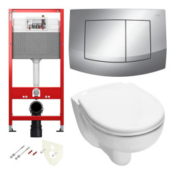 Унитаз с инсталляцией Tece TECEbase 2.0 9400405.WC1