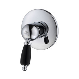 Смеситель для душа Caprigo Adria-Uno Black Edition 02B-550-crm