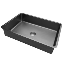 Раковина Abber Wasser Kreis 52x37 AF2402GM оружейная сталь