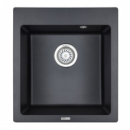 Кухонная мойка Granula GR-4651 46.5х51 шварц
