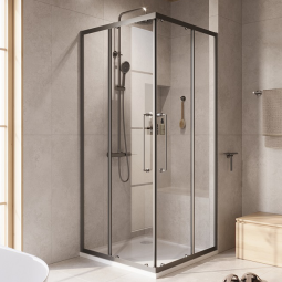 Душевой уголок Cezares 90х90 Relax-304-A-2-90-C-GM