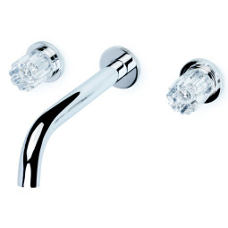 Смеситель для раковины Boheme Elegante 152-2-CR-EL