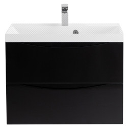 Тумба под раковину BelBagno Marino 600-2C-SO-NL-P Nero Lucido