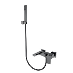 Смеситель для ванны Boheme Qubic 473-SGM