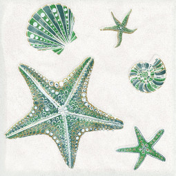 Декор Kerlife Smalto Mare 1 Bianco 15x15