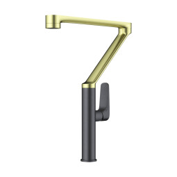 Смеситель для кухни Omoikiri Tara-LG-GM 4994396 светлое золото