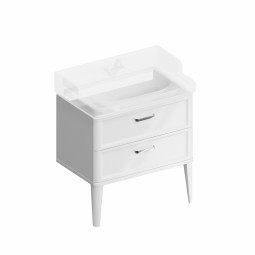 Тумба под раковину Керама Марацци Pompei 80 PO.M.80.2\WHT белый