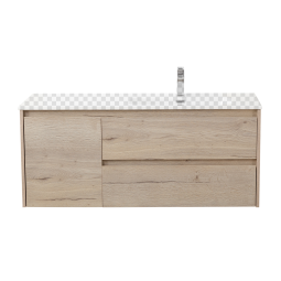 Тумба под раковину BelBagno Kraft 100 KRAFT-1000-2C-1A-SO-RGB-R Rovere Galifax Bianco правая