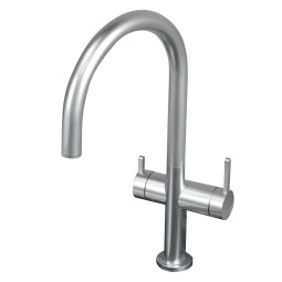 Смеситель для кухни Granula Kitchen Space KS-8274 нерж