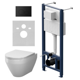 Унитаз с инсталляцией Am.Pm Spirit V2.0 Aquaspin IS49038.701900