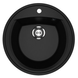 Кухонная мойка Ulgran Classic U-603-344 ультра-черный