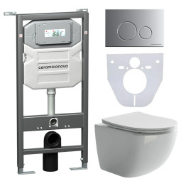 Унитаз с инсталляцией Ceramicanova Forma CN3009_1001M_1000
