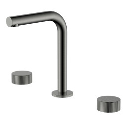 Смеситель для раковины Boheme Stick 152-GM.3 с ручкой Linea