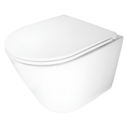 Подвесной унитаз Azario Bliss AZ-5179T-WHT