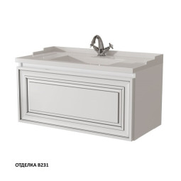 Тумба с раковиной Caprigo Понца 90 цвет B231