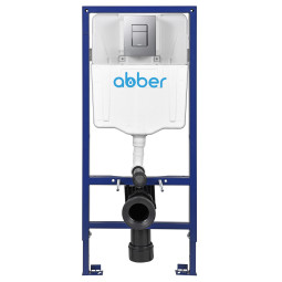 Инсталляция для унитаза Abber AC0108 с кнопкой AC0123