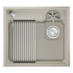 Кухонная мойка Granula Kitchen Space Rinzer 58х52 5807R креман
