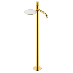Смеситель для раковины Boheme Stick 120-GG.4 Gold Spirale