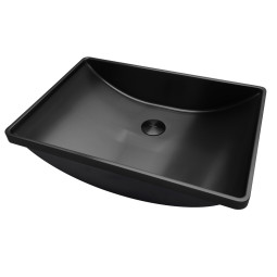 Раковина Abber Wasser Kreis 51x36 AF2404MB черный матовый