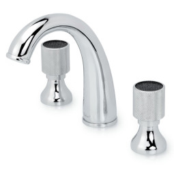 Смеситель для раковины Boheme Royal Cristal 277-Royal/CRST black