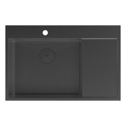 Кухонная мойка Lemark Kezadra 780L 51х78 9932152 матовая левая