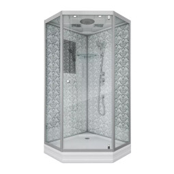 Душевая кабина Niagara Luxe NG-7702DW серебро
