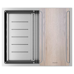 Кухонная мойка Paulmark Next Multi Sink 54 Uni 45х54 PM785445-BS