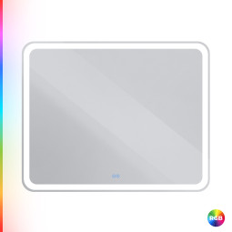 Зеркало для ванной Cezares Multicolore CZR-SPC-MC-1000-800-RGB-TCH