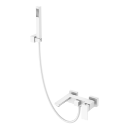 Смеситель для ванны Boheme Qubic 473-MW