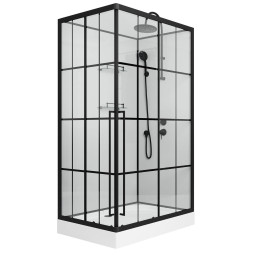 Душевая кабина Niagara Standart 80х120 ST120/80/15QR/KL/BKT правая